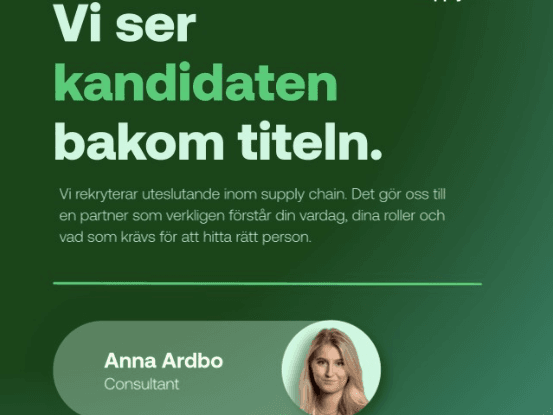 Möt Anna Ardbo. De bästa rekryteringarna börjar inte med en kravlista.