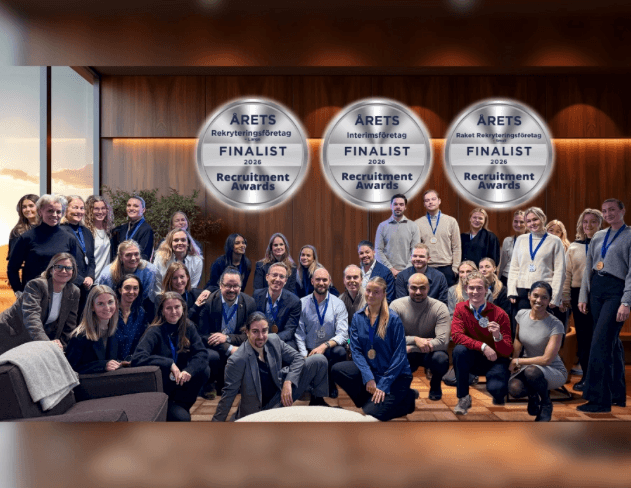 Gazella nominerade i Recruitment Awards - finalist i tre kategorier