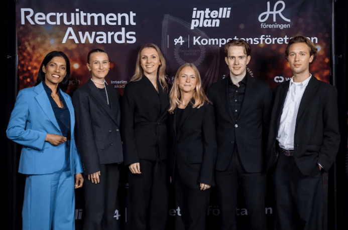 Gazella vinner två kategorier i Recruitment Awards